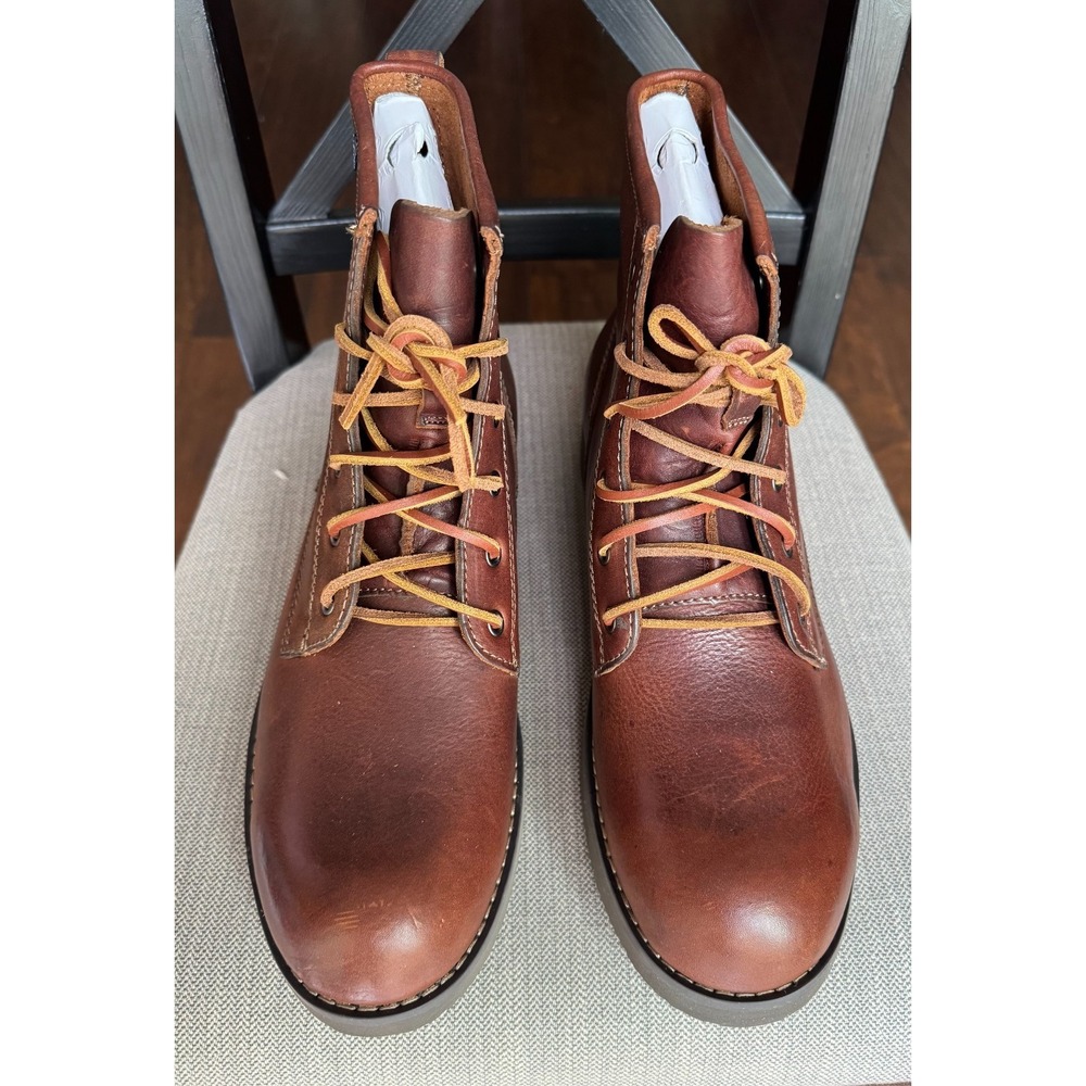 Eastland Kyle 1955 Leather Boots Brown Vibram Lace Up Work Casual Mens Size (11)
